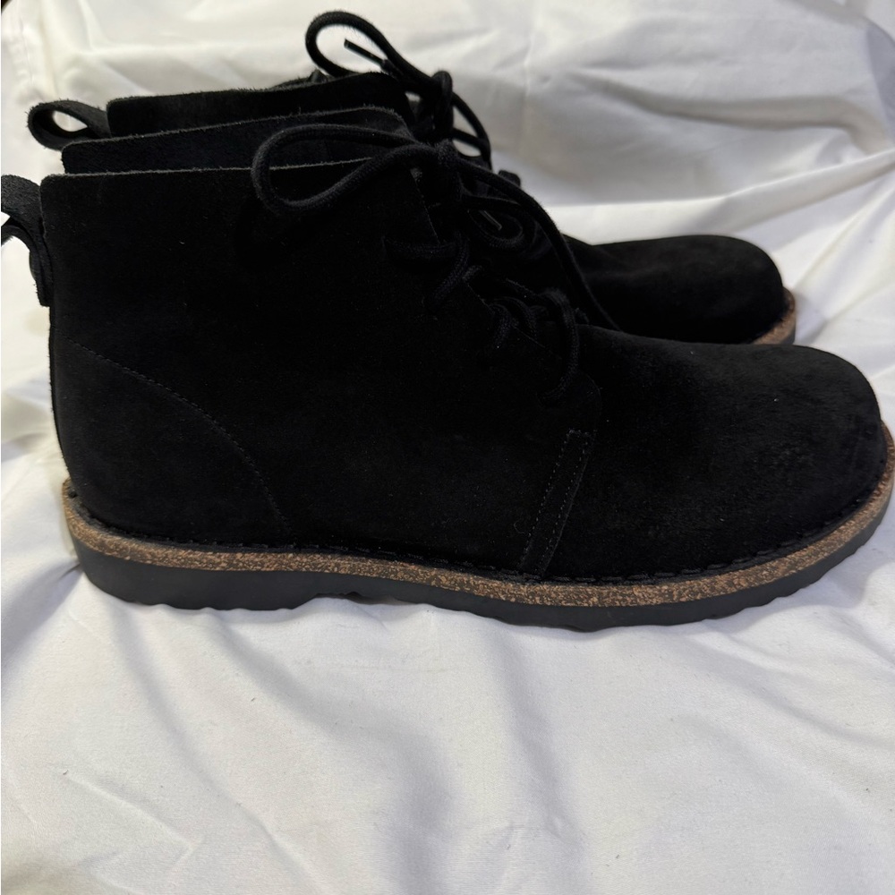 Birkenstock Uppsala Mid
Suede Leather - Men Black Size 9-9.5 - Picture 3 of 8